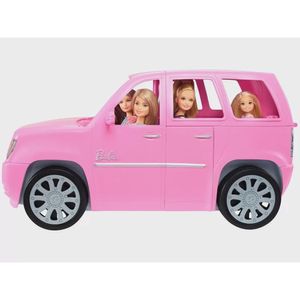 Carro Jeep Praia Barbie Com Boneca E Ken Mattel Importado