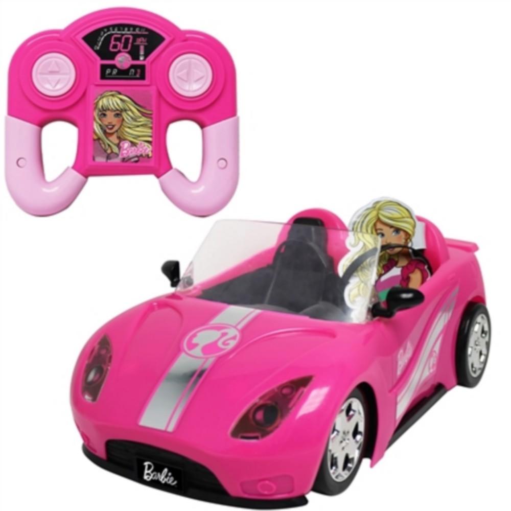 Carro Super Conversível Para Barbie Pink Grande 60 Cm Líder - R$ 238,42