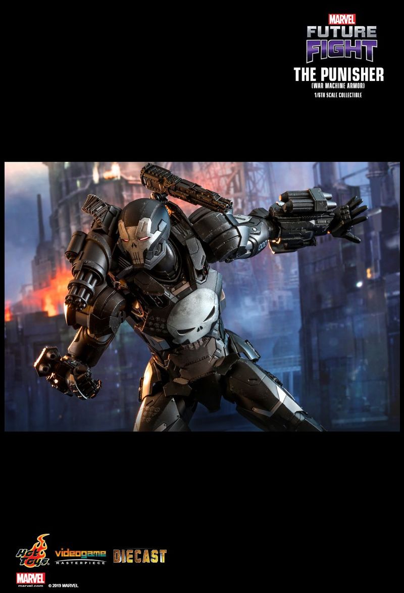 Figura The Punisher War Machine Diecast (iron Man Marvel) 1 Figura The Punisher War Machine Diecast (iron Man Marvel) 1