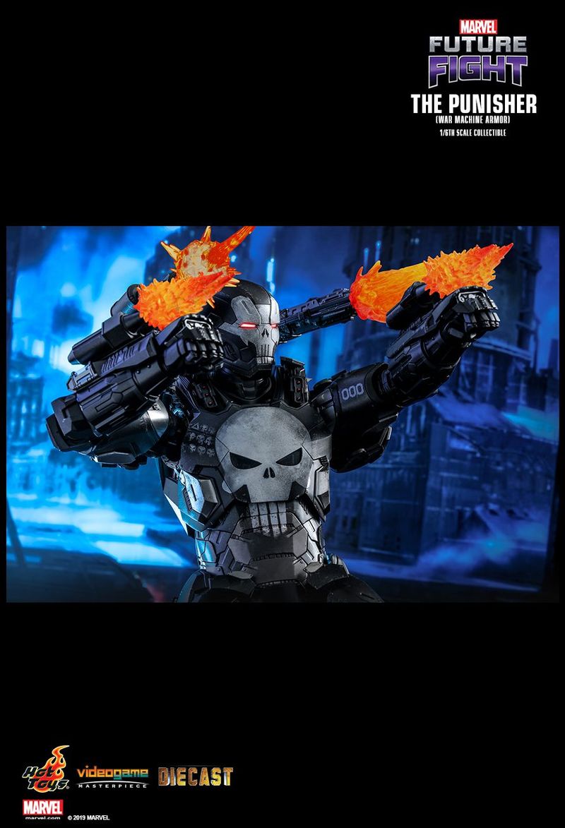 Figura The Punisher War Machine Diecast (iron Man Marvel) 1 Figura The Punisher War Machine Diecast (iron Man Marvel) 1