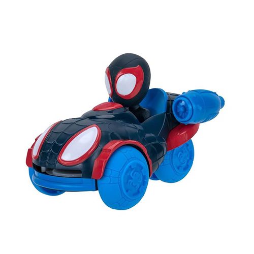 Veículo Pequeno Roda Livre - Marvel - Spider Man - Miles Morales - Sunny - Preto