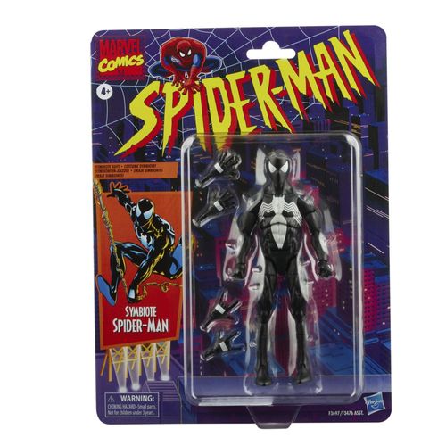 Figura de Ação - Disney - Marvel Legends Series - Spider Man - Symbiote - 15 cm - Hasbro
