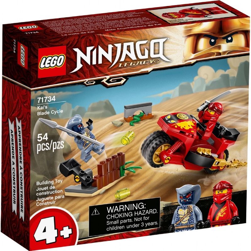 Lego Ninjago Motocicleta de Laminas do Kai - Lego 71734 - Ri Happy