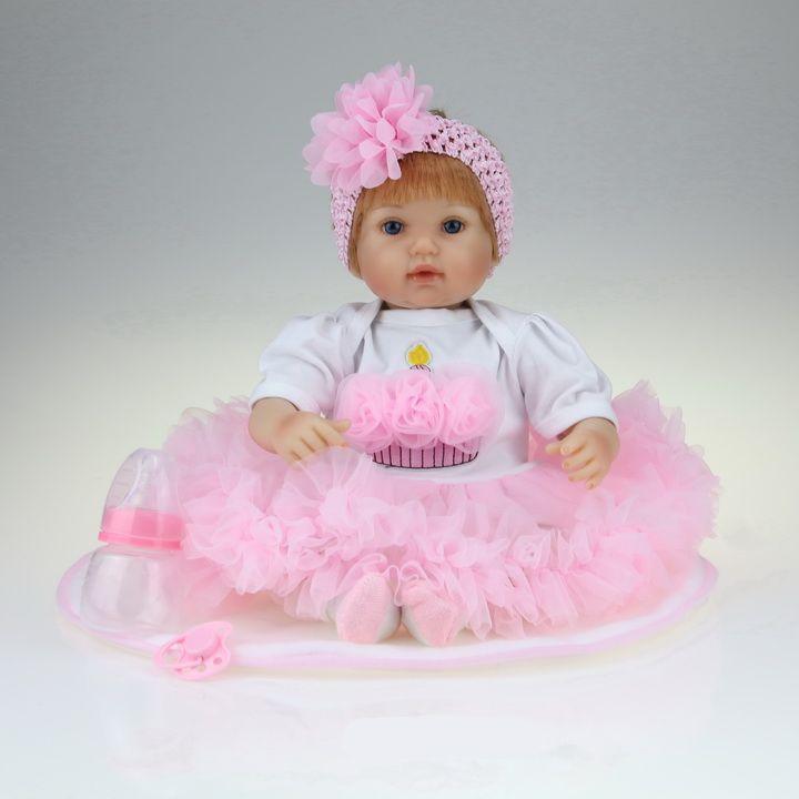 Boneca Bebê Reborn Kikita Doll DLP-01 - Fênix Brinquedos