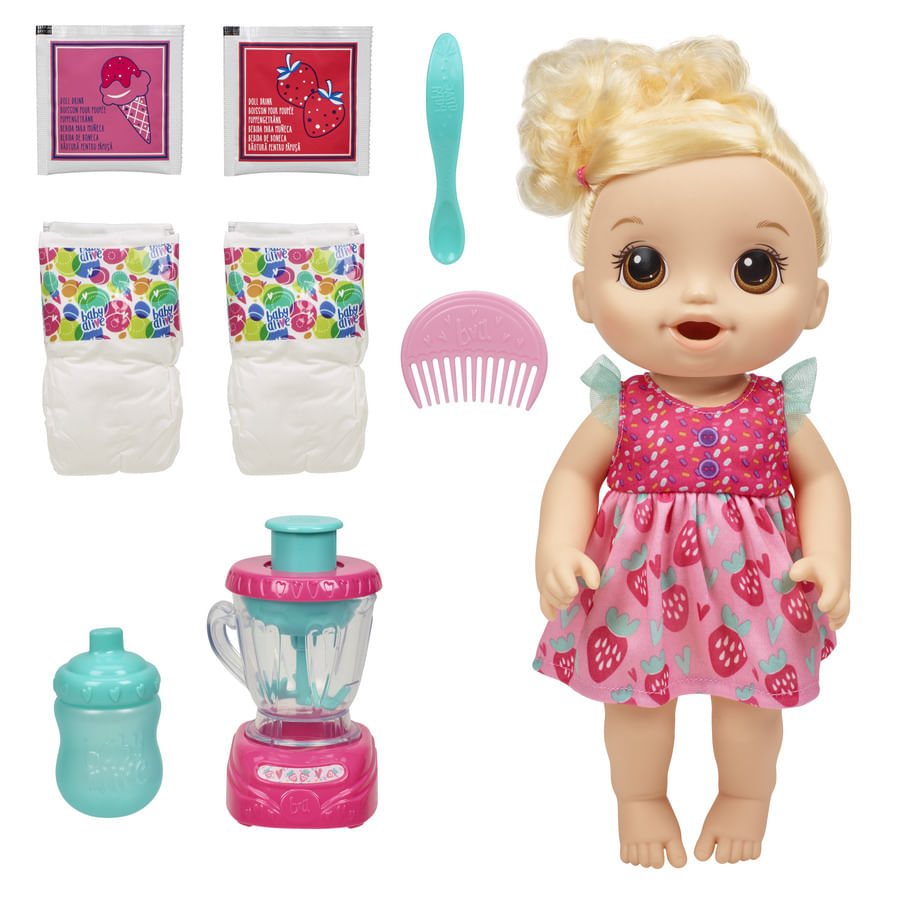 Boneca Baby Alive Misturinha Loira - E6943 - Hasbro