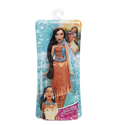 Boneca Princesa Pocahontas Brilho Real Hasbro E4165/4022