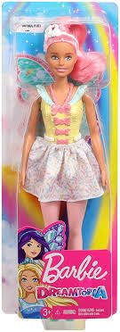 Barbie Dreamtopia Fada Cabelo Rosa - Mattel - Button Shop