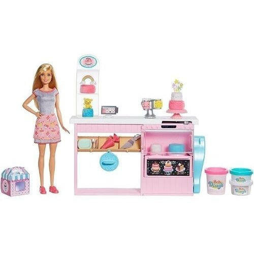 Barbie Decoração De Bolo Playset Gfp59 - Mattel