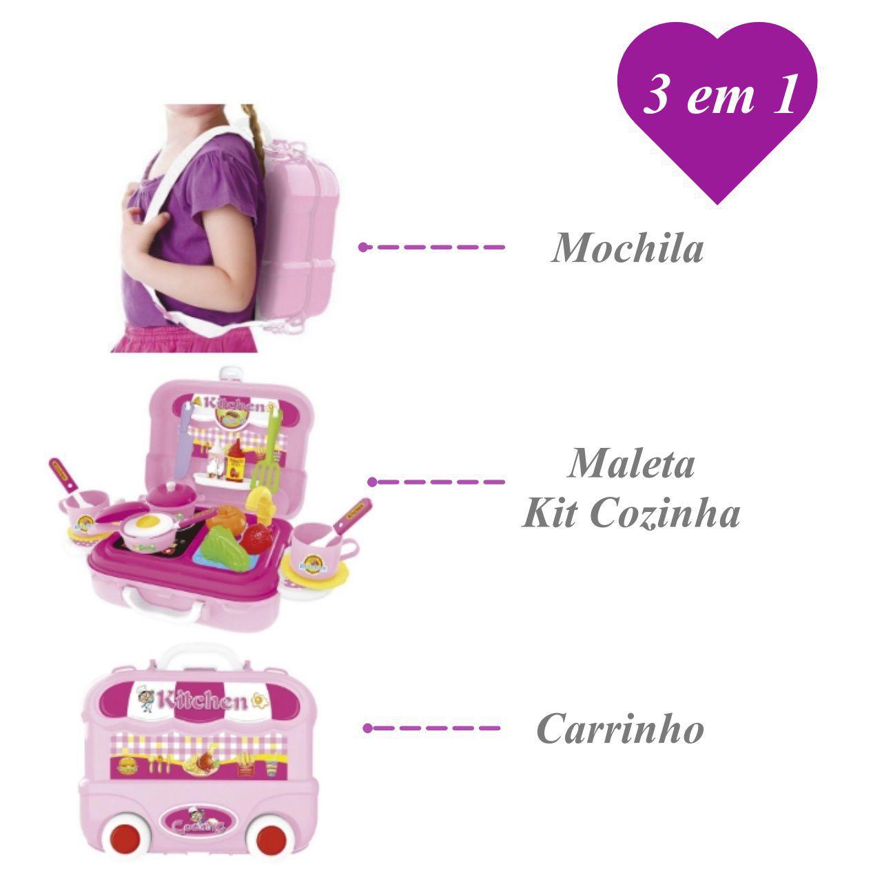 Kit Maleta Cozinha 3 em 1 - Fênix MT-515 - Ri Happy