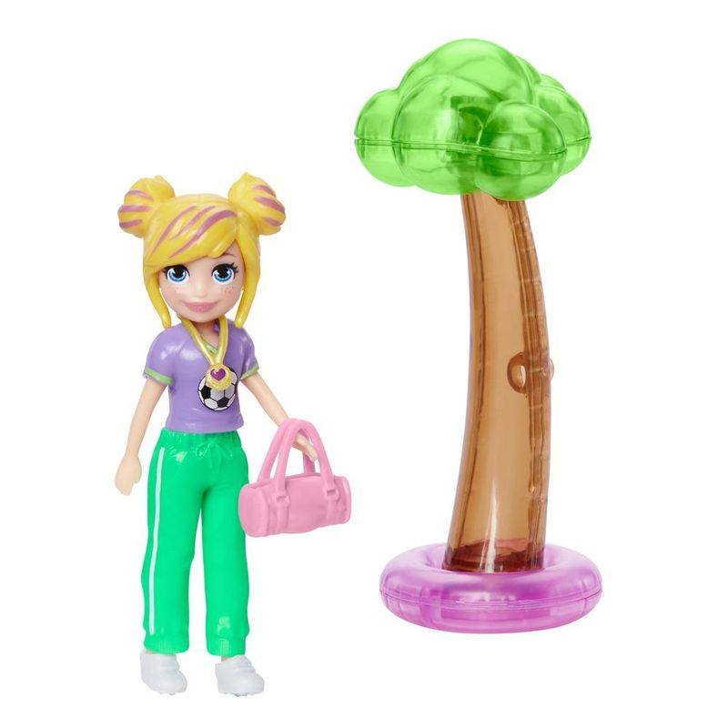 Kit Polly Pocket Jogadora de Futebol