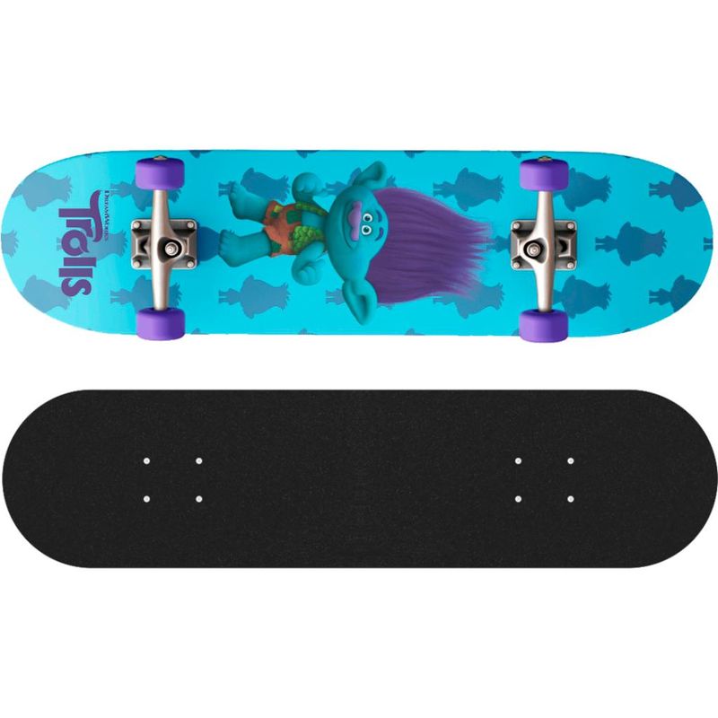 Skateboard---Trolls---Happy-Branch---80cm---Froes---Azul-0