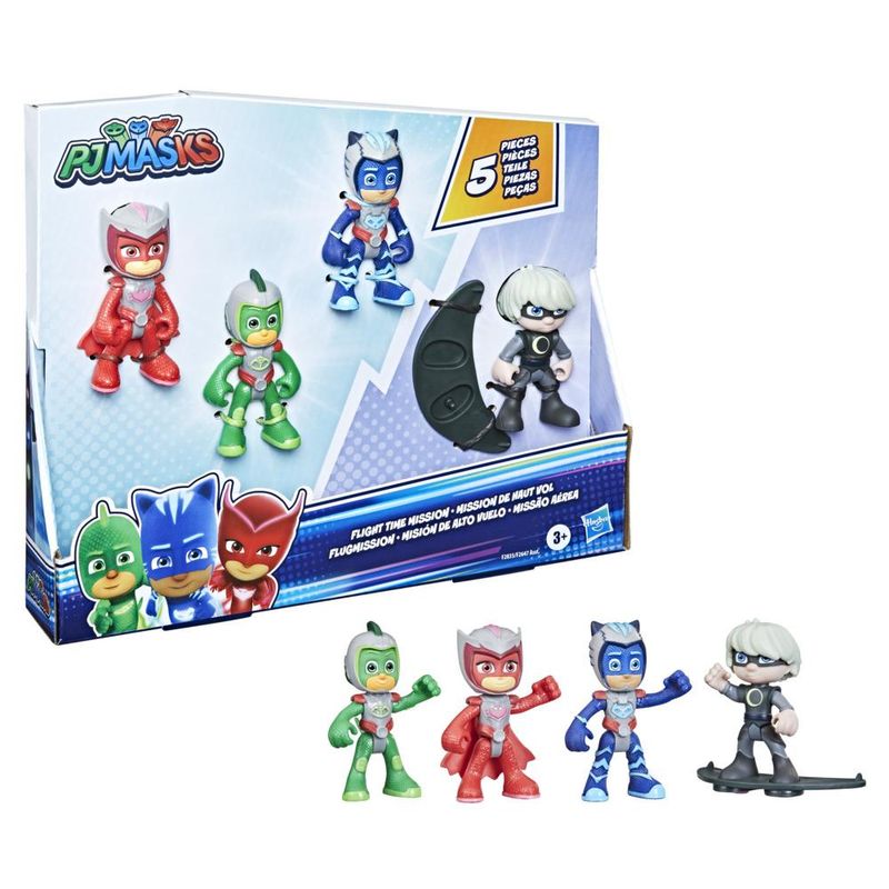 Kit-Bonecos---PJ-Masks---Herois-e-Viloes---Missao-Aerea---Hasbro-2