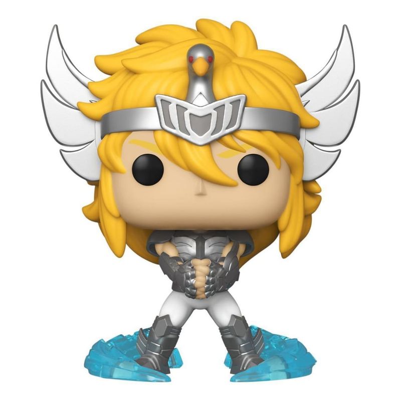 Boneco Funko Pop! Cavaleiros Do Zodiaco Hyoga De Cisne 808 - Ri Happy