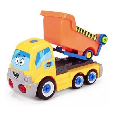 Caminhão de Brinquedo Grande Prancha com Empilhadeira e Pallet - Ri Happy