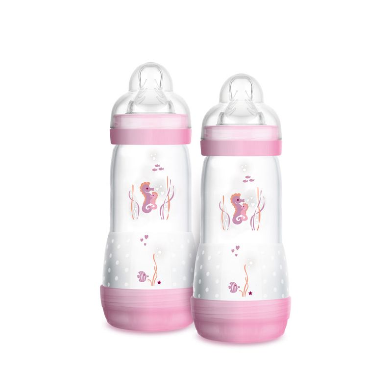 mamadeira-first-bottle-bichos-320ml-2-unidades-rosa-cavalo-marinho-mam_frente