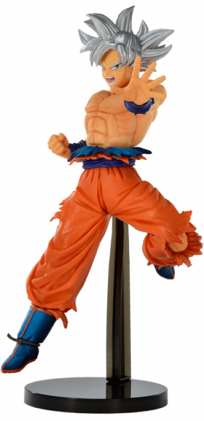 Boneco Bloco Montar Goku Instinto Superior Dragão Ball