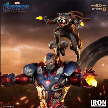 Star-Lord 1/10 BDS - Avengers: Infinity War - Iron Studios - Ri Happy