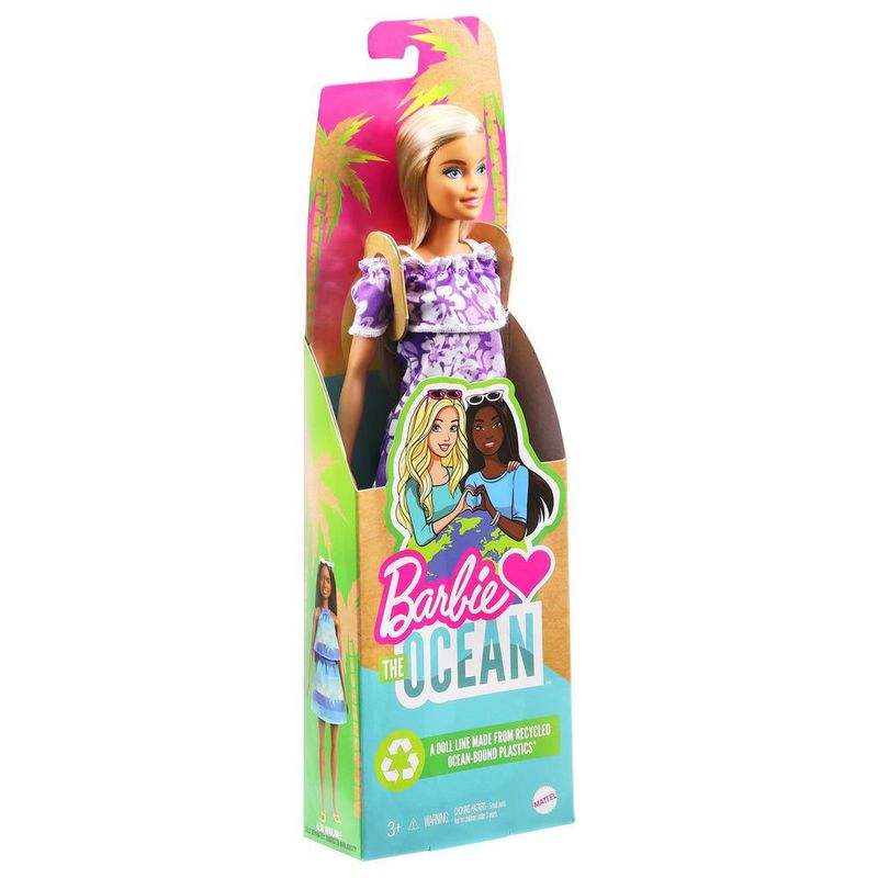 Boneca---Barbie-Malibu---Aniversario-de-50-anos---The-Ocean---Vestido-Floral-com-Babado---Mattel-5