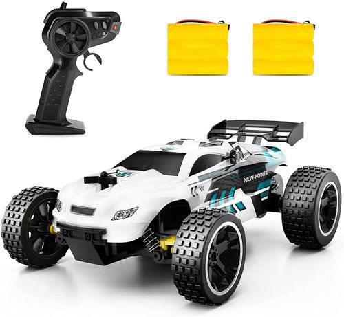 Carro de corrida RC carro de controle remoto de alta velocidade de 24 GHz carrinho de brinquedo branco