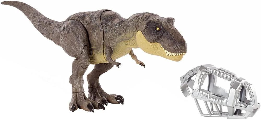 Brinquedo Dinossauro tiranossauro Rex grande articulado - Ri Happy