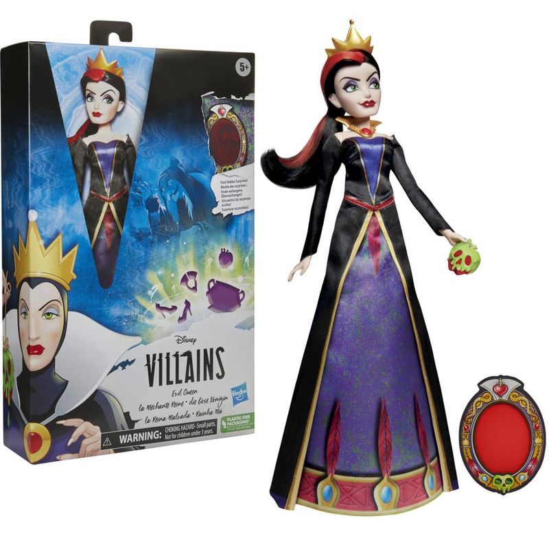 Boneca-Articulada---Disney-Vilas---Branca-de-Neve-e-os-Sete-Anoes---Rainha-Ma---28cm---Hasbro-1