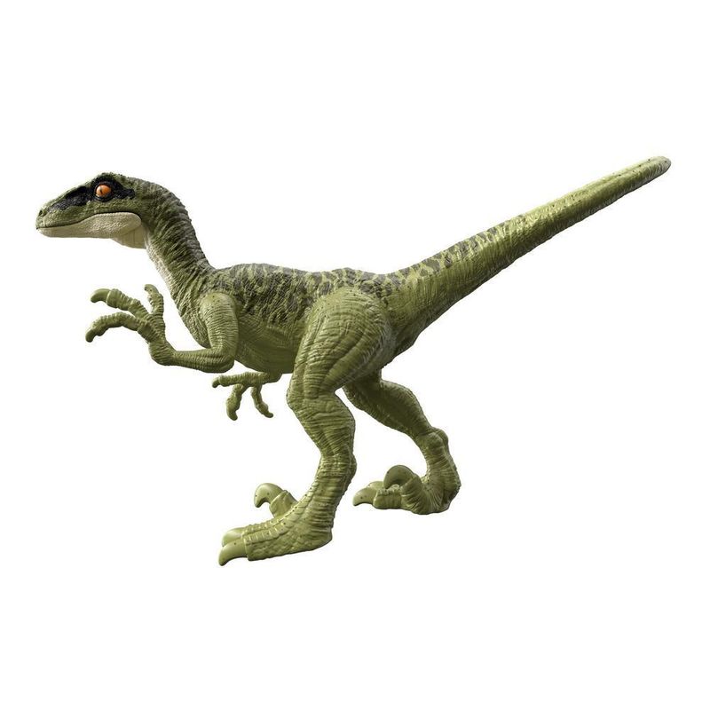 Figura-de-Acao---Jurassic-World---Rugido-Selvagem---Velociraptor---15-cm---Mattel-1