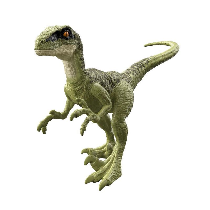 Figura-de-Acao---Jurassic-World---Rugido-Selvagem---Velociraptor---15-cm---Mattel-3
