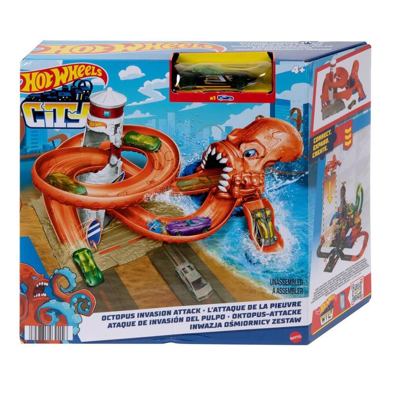 Confira Pista de Percurso Hot Wheels City Ataque de Invasão - Main Image