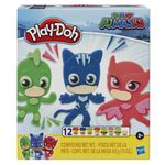 Conjunto-Massa-de-Molelar---Play-Doh---Kit-de-Herois-PJ-Masks-com-12-Potes-de-Massinha---Hasbro-0