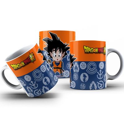 Caneca Dragon Ball Z Personagens