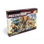 QuebraCabecaVidaSelvagem150PecasGrow