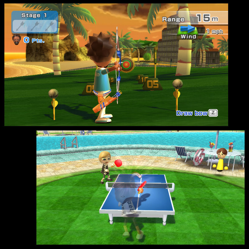 Wii Sports, Wii, Jogos