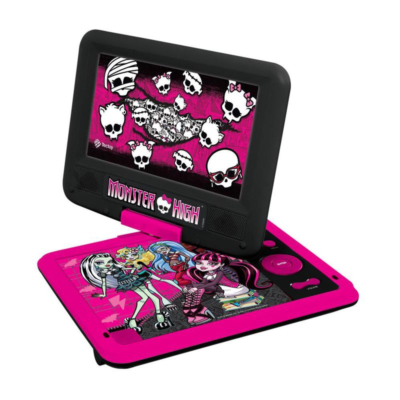 Tela-virada-do-DVD-Player-Portatil---Monster-High---TecToy