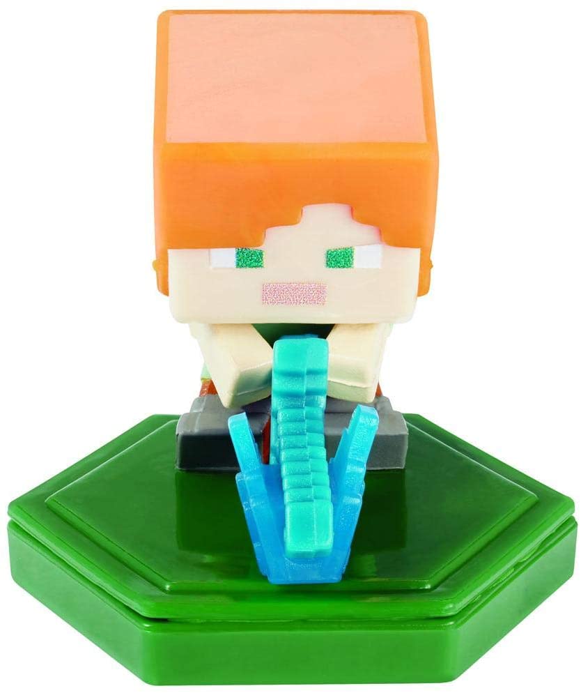 Mini Figura Minecraft Attacking Alex Mattel - Ri Happy