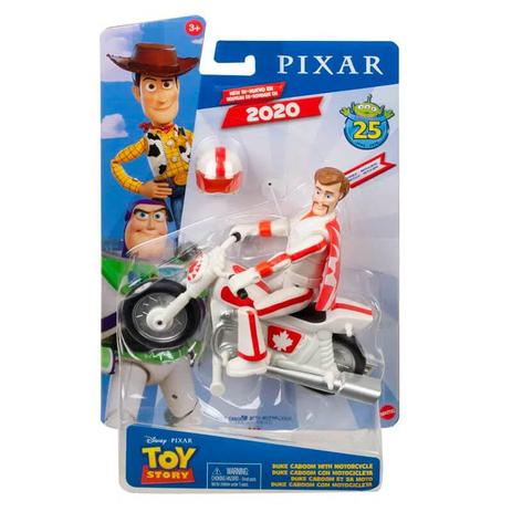 Boneco Basico Disney Pixar Toy Story Duke Caboom Mattel - Ri Happy