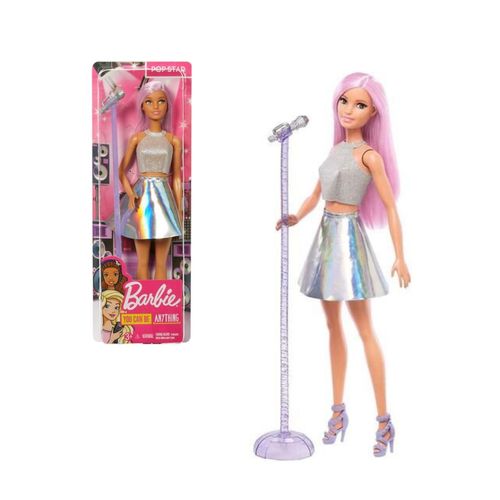 Boneca Barbie Profissões Pop Star 3+ FXN98 Mattel
