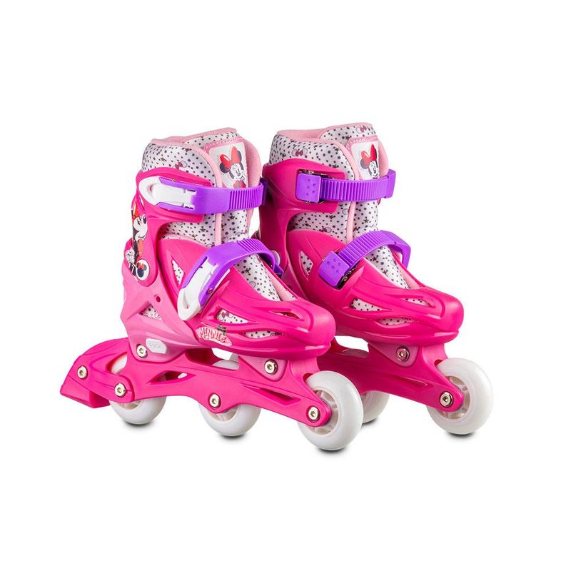 Patins-2-em-1---Disney---Minnie---Inline---Tam-31-34---Multikids---Rosa-1