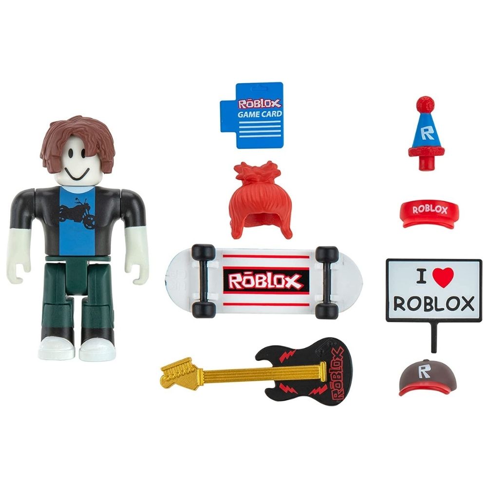 Boneco Roblox Avatar Shop Bacon Hair Branding + Cód Virtual - Ri Happy