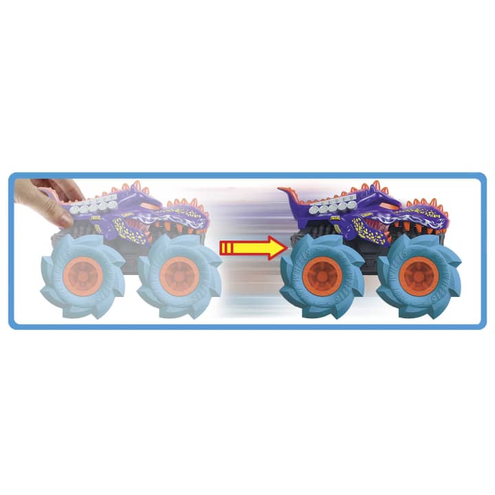 Hot Wheels Monster Twisted Tredz - Mega Wrex - Ri Happy