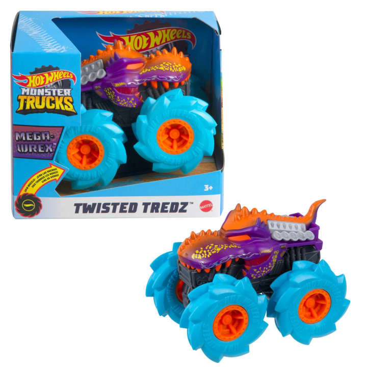 Hot Wheels Monster Twisted Tredz - Mega Wrex - Ri Happy