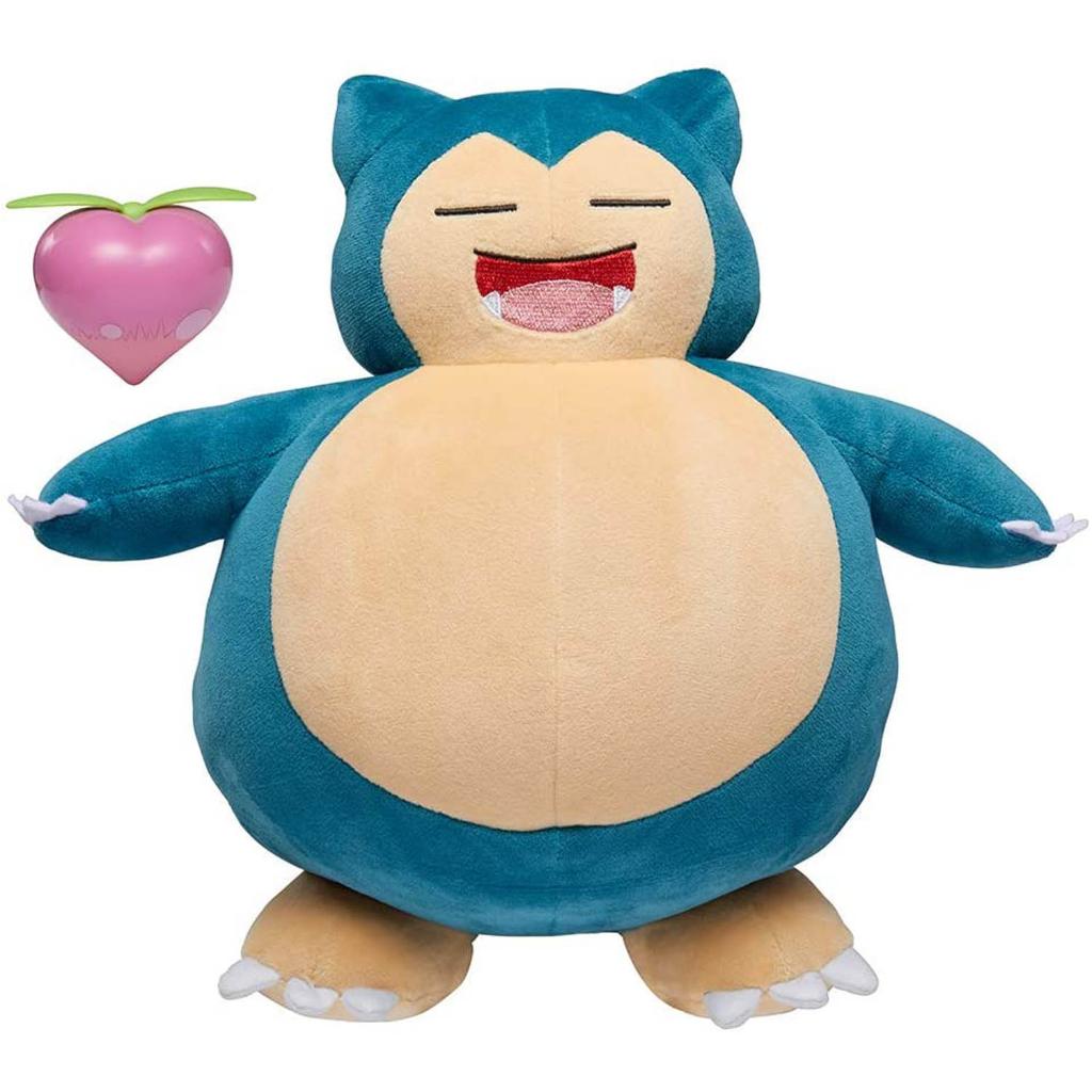 Pelúcia - Pokemon - Snorlax - Com Som - Snooze Action - 26cm