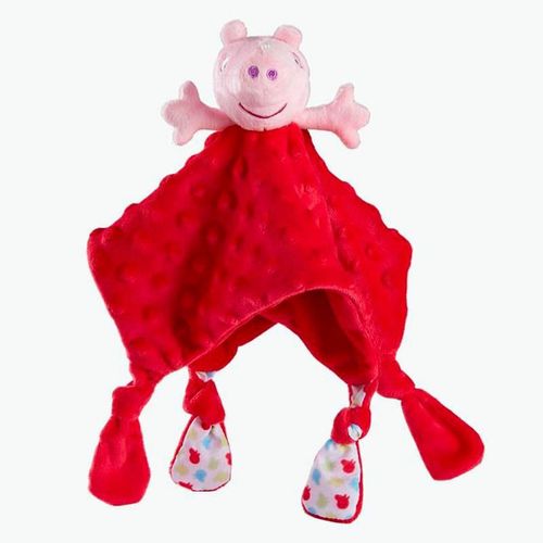 Pelúcia - Peppa Pig - Minha Primeira Pelúcia - Mantinha - Sunny
