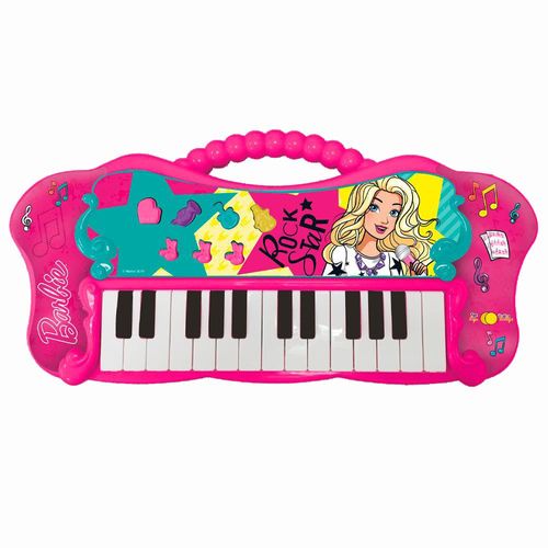 Teclado - Barbie - Glamouroso - Musical - Fun Brinquedos