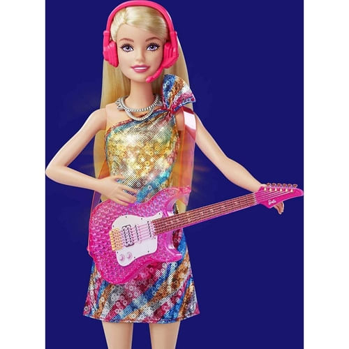 Boneca Barbie Cantora Mattel Malibu - GYJ23