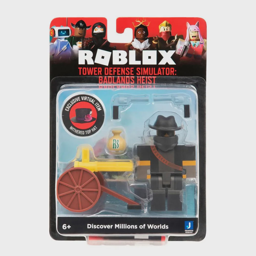 Roblox - Mini Figura Articulada 8cm - Tower Defense Simulator: Accelerator  - Sunny - MP Brinquedos
