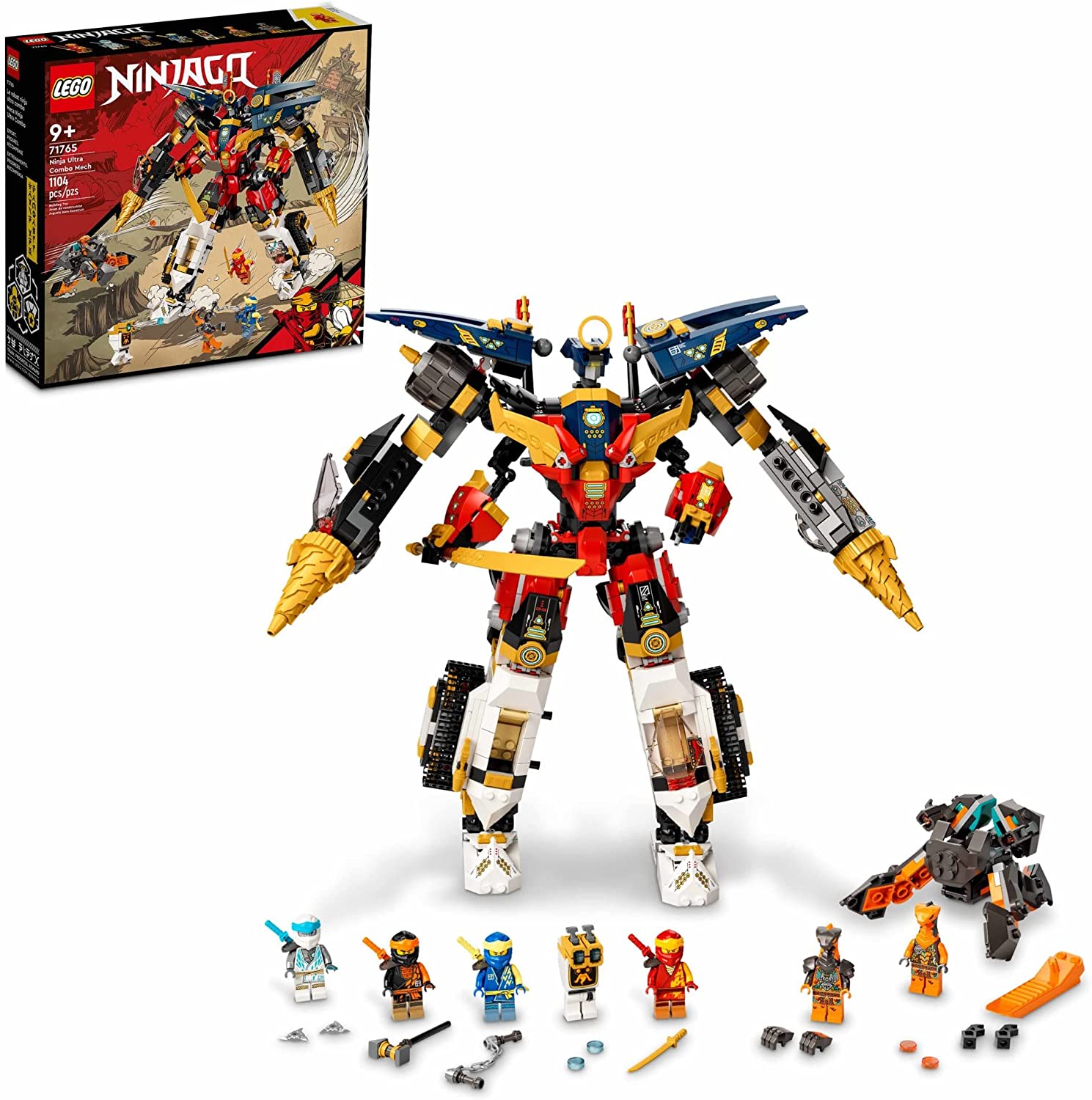 71765 Lego Ninjago - Robô Ninja Ultra Combo - Ri Happy