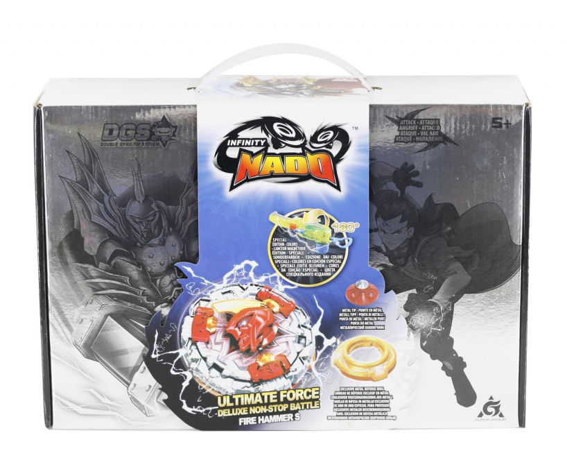 Pião Infinity Nado - Ultimate Force - Deluxe Non-Stop Battle