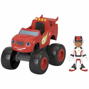 Blaze Monster Machines - Veiculo e Aj Carro e Boneco Mattel - Ri Happy