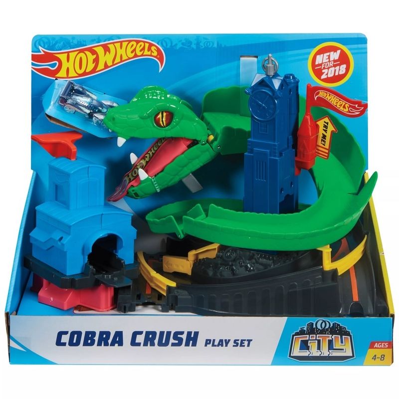 Pista ataque de cobra hot wheels clearance