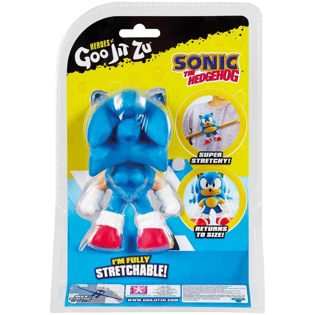 Boneco Sonic Azul Personagem Jogo Videogame Super Size